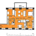 Prora - Ferienwohnung Mit Balkon - Strandgut